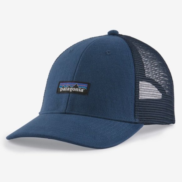 PATAGONIA P-6 LABEL LOPRO UNTRUCKER HAT - STONE BLUE - Picture 8 of 8
